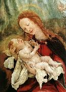 Matthias Grunewald Nativity oil on canvas